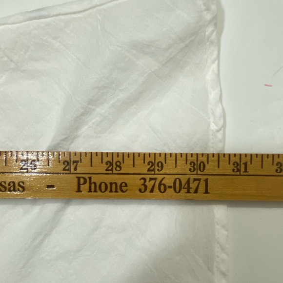 Bleu Clair By Claire Pettibone White Lace Tunic Size M Romantic Cottage Cotton - Picture 10 of 10